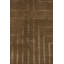 Tapis brun noué à la main 6 pi x 9 pi