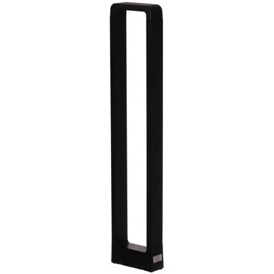 Black Integrated LED Metal Bollard Light