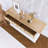 " traditional console table with 2 drawers and bottom shelf, easy assembly entryway table with classic design