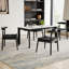 Ensemble de 2 chaises de salle à manger de style Mid-Century avec structure en chêne massif et siège tissé à la main Weave-1504885357-1504885356