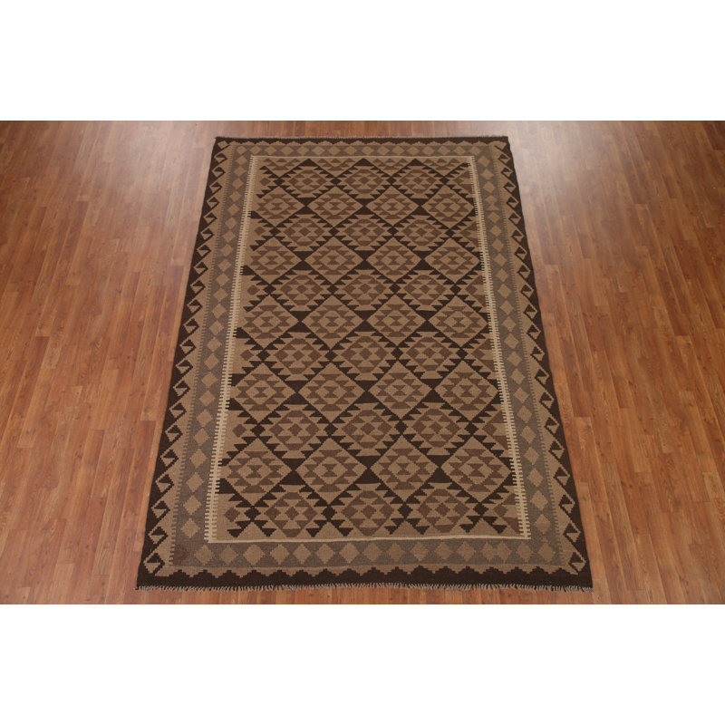 Tapis oriental géométrique Kilim 7 x 10
