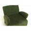 Chaise d'appoint rembourrée à quatre pieds-130065549