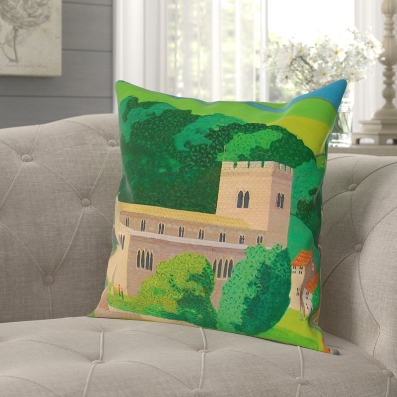 Demelza Square Throw Cushion, 44 cm L x 44 cm W