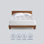 Surmatelas en polyester Sander Alwyn Home-215604327