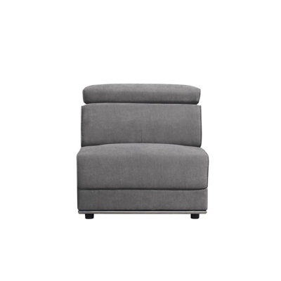 Aarunya Modern Sofa Alwmodular Armless Chair,Fabric