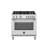 Bertazzoni 36" 5.9 Cubic Feet Smart Retro Natural Gas Free Standing Range with 5 Burners-94225166-93547344