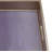 Handmade Reverse Painted Mirror Tray with Handles in Purple Ombre - Medium