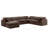 Itala Velvet U-Shaped Sectional Reversible-94482566