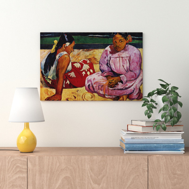 Paul Gauguin - Wrapped Canvas Painting, 35cm H x 50cm W