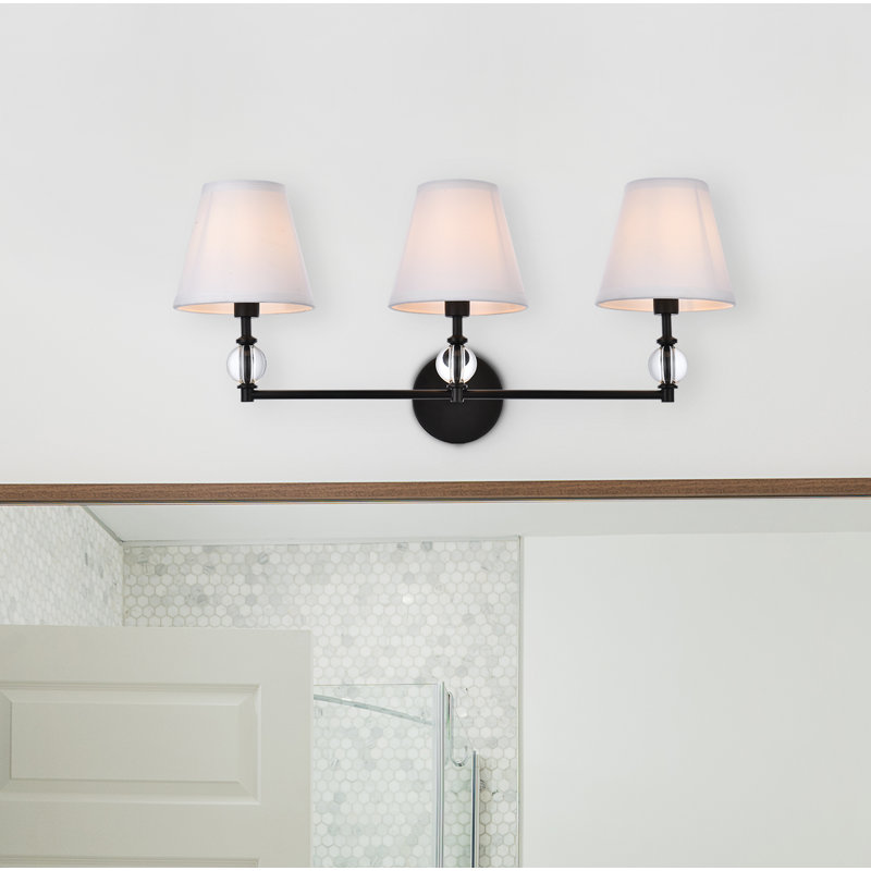 Applique murale articulée Adriao, Noir, H 12,5 po x l 8,5 po x P 7 po, Deux lumières