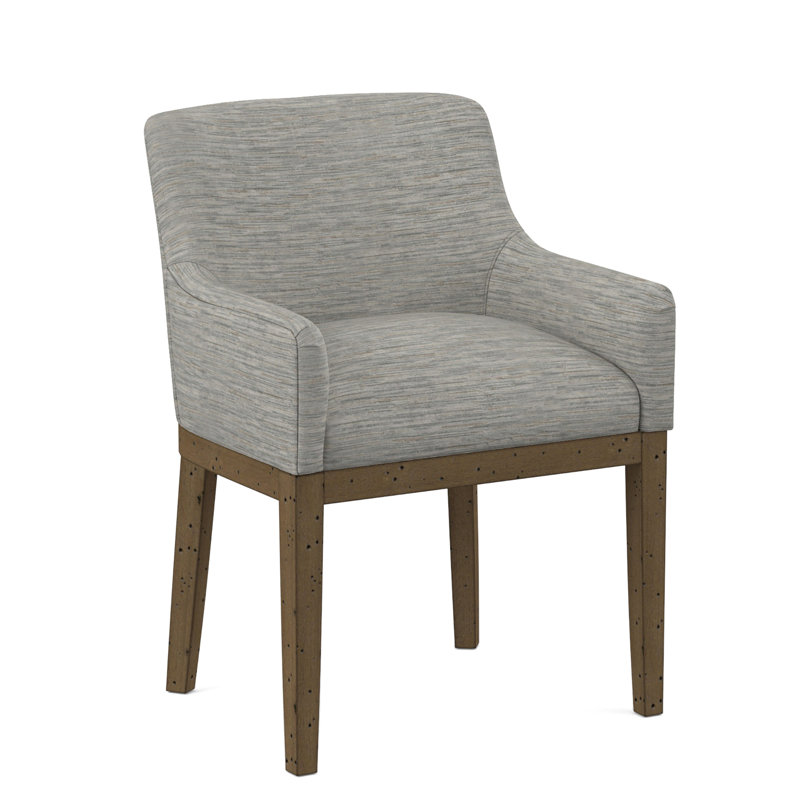 Upholstered Arm Chair, 61555-75, Black