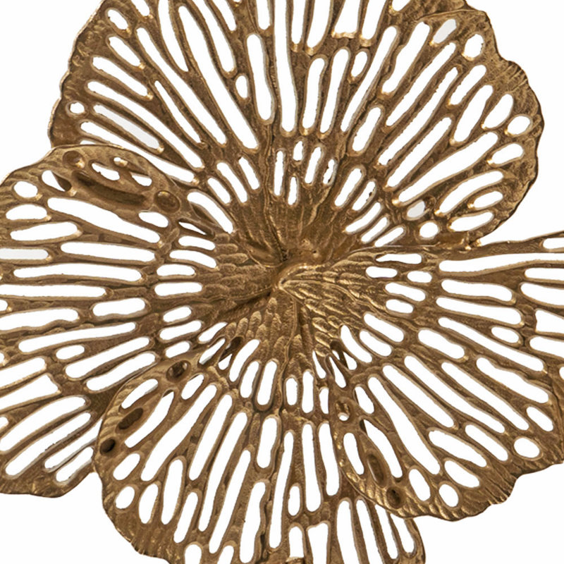 Monstera Pierced Leaf Sculpture