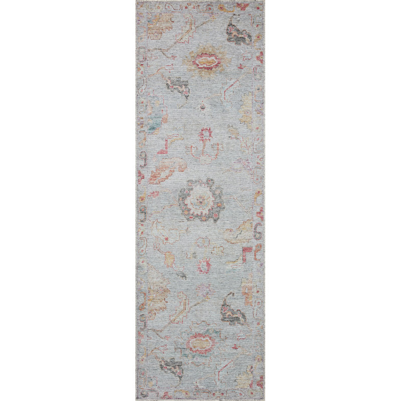 Tapis gris Elysium, Tapis de couloir 2 pi 6 po x 7 pi 6 po