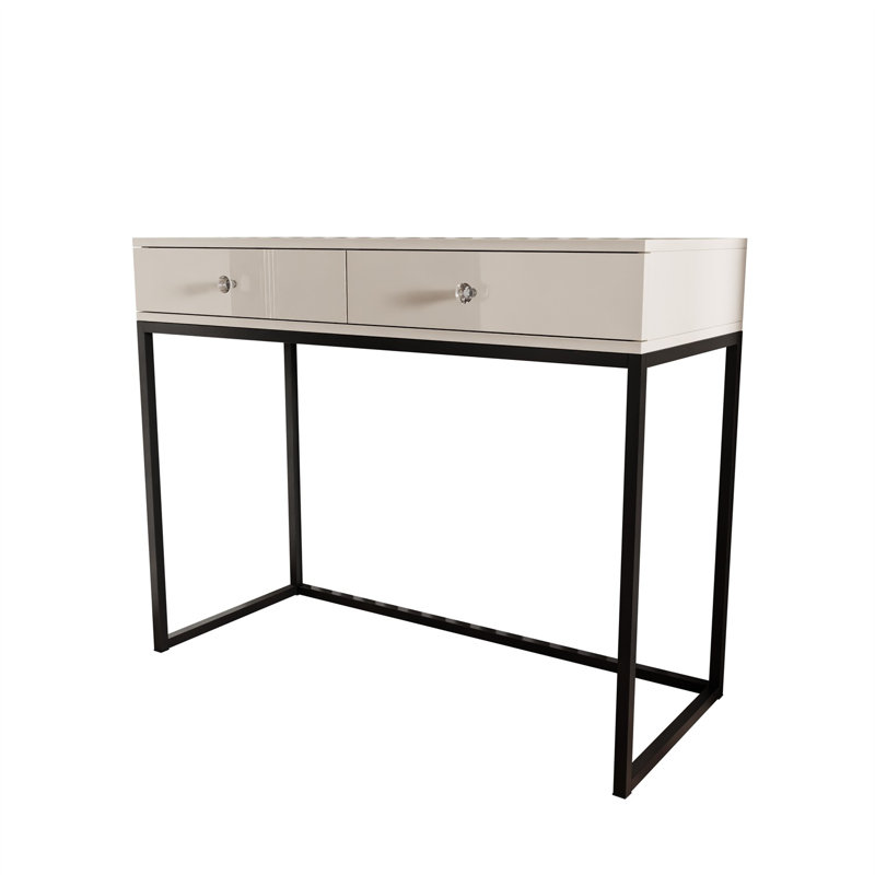 100cm Console Table, Black Matt