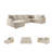 Edenfield Upholstered U-Shaped Sectional-82261097-87462784
