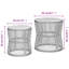 Harwich Round Outdoor Table Sets , 50cm cm W 50cm cm D-176373082