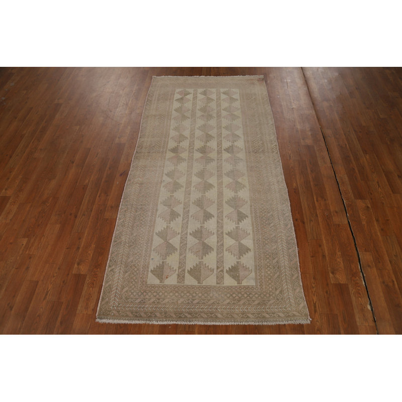 Tapis de couloir oriental géométrique 3 x 7
