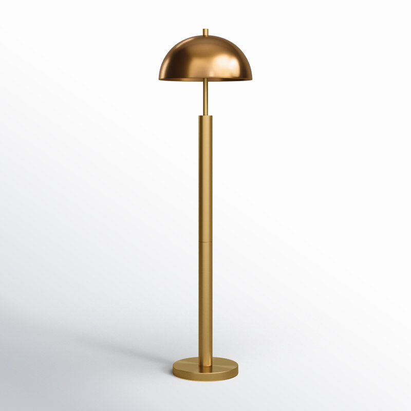 Rialta 58'' Traditional Floor Lamp, Brass