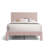 Upholstered Unfinished Platform Bed-1559074662-1559074663