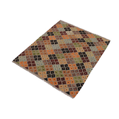 Madilen Wool Geometric Indoor Rug