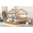 Wooden House Bed With Drawers-866258814-866258815