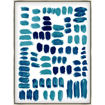 Blue Arrangement IV Print by Guseul Park