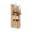 Retta Steel Candle Wall Light-644587582
