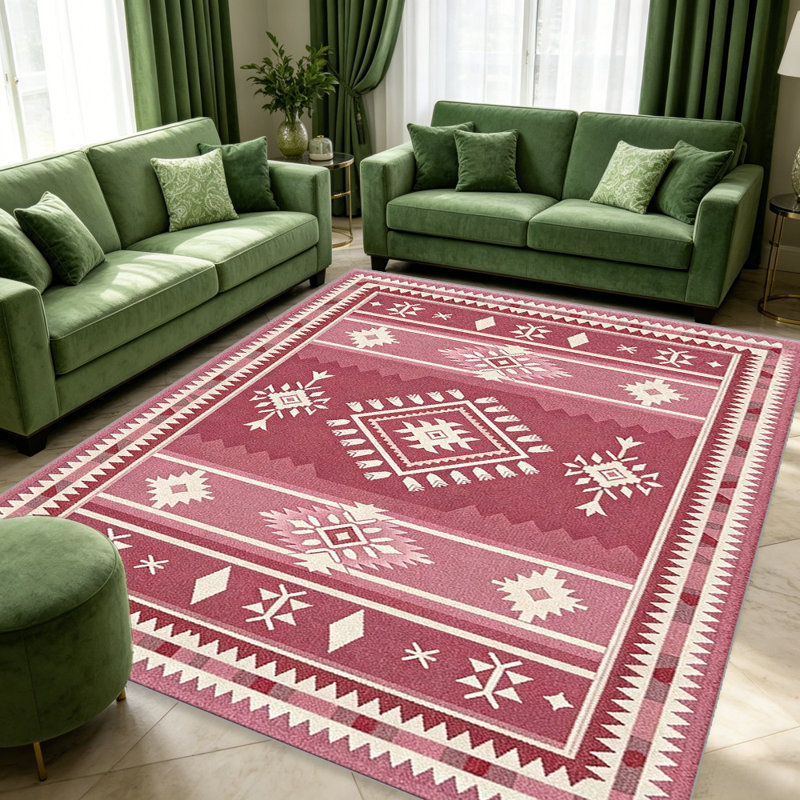Blush Vertical Rug carpet-easy to clean, machine-washable, soft and comfortable; suitable for door mats, kitchens, living rooms, bedrooms, corridors, and laundry areas. Easy to clean, durable carpet for home decoration.