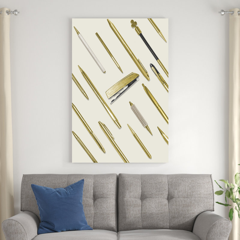 " School Study IV " by Thomas Brown Painting Print, 48" H x 32" W x 1.25" D
