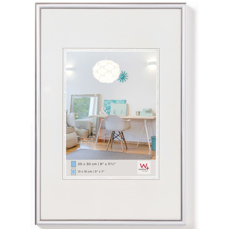 Picture Frame New Lifestyle, Silver, 21cm H x 31cm W