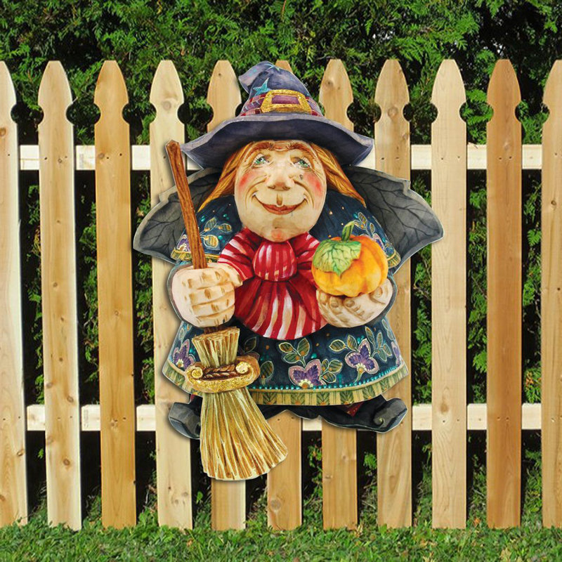 Décoration citrouille home, H 24 po x l 18 po x P 0,25 po