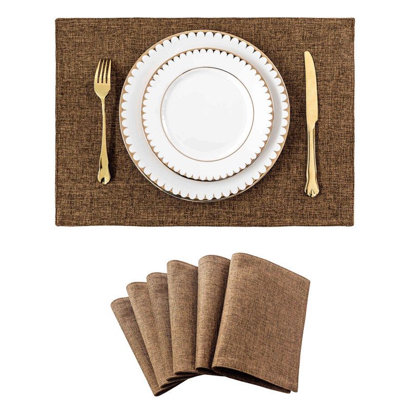 Polyester Placemat, Brown