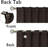 Wide Blackout Curtains 84 Inch