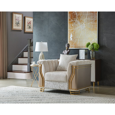 Chaise de château # 8625 en beige