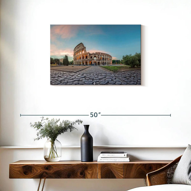 Lilie The Roman Colosseum, 20" H x 30" W
