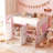Wooden House Loft Bed with Playhouse Design, Built-In Storage and Modern Cabin Style-1904210855