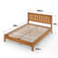 Hykkon Classic Bed Frame with Paneled Headboard-272682170