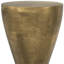 Table de bout ronde en aluminium 18 po
