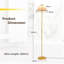 162cm Traditional Floor Lamp