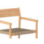 Siena Teak Outdoor Woven Stacking Armchair (Set of 4)