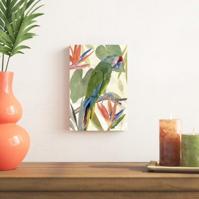 Composition de perroquet tropical I