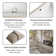 Los Flexi 21" x 15" Bathroom Undermount Sink with Overflow, White Ceramic Rectangular Vanity Sink