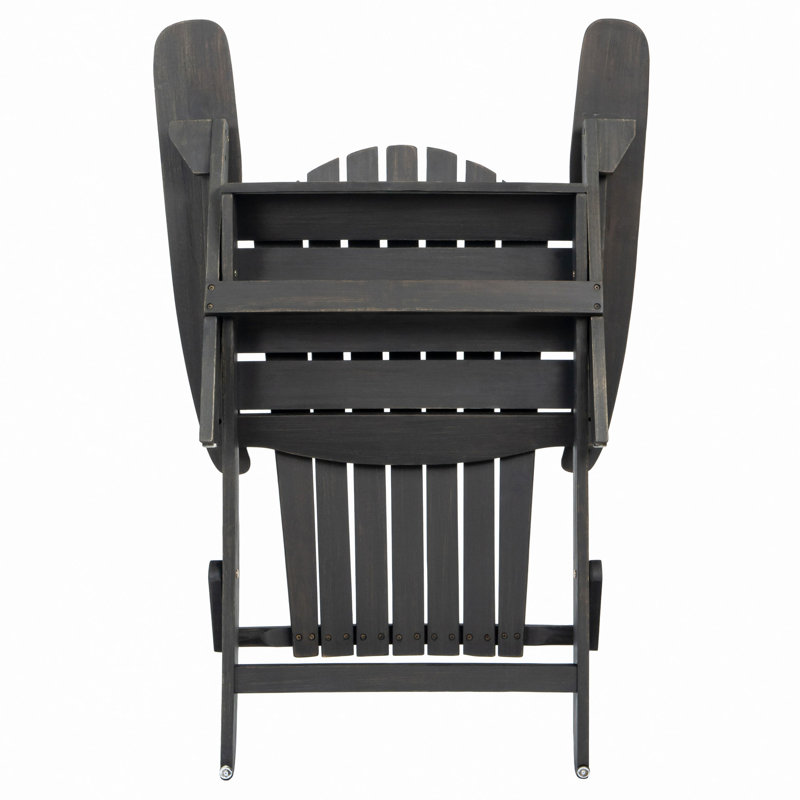 Chaise Adirondack, Gris foncé