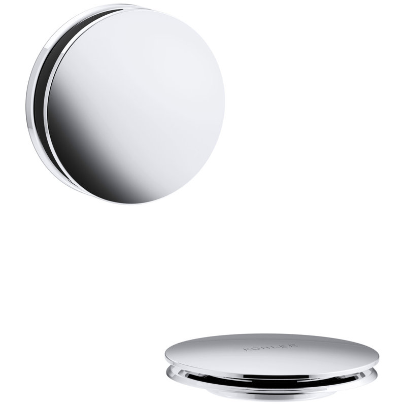PureFlo Bath Cable Drain Trim, Polished Chrome