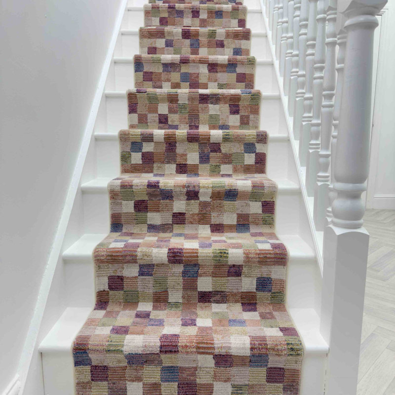 Stair Runner Abstract Area Rug, Stair Runner 66 x 570 cm