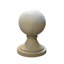 Large Sphere Round Base Finial Statue-24478990