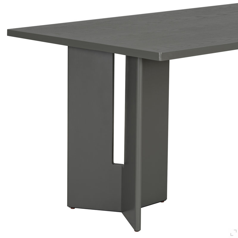 Table de salle à manger Farmhouse, Gris