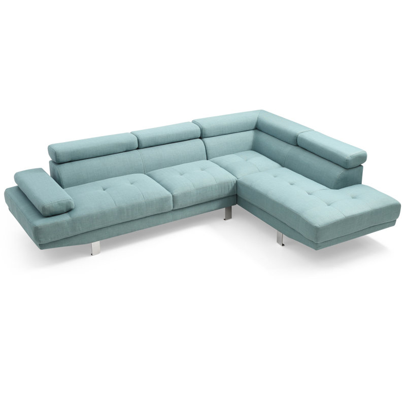 Canapé modulaire Modern River, Sarcelle