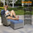 Allcot Wicker 5-Person Sofa Seating Group with Cushions-94328554