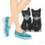 «Cutie Kitties III» par Emily Adams - peinture sur toile tendue-397078066-375272016-375272010